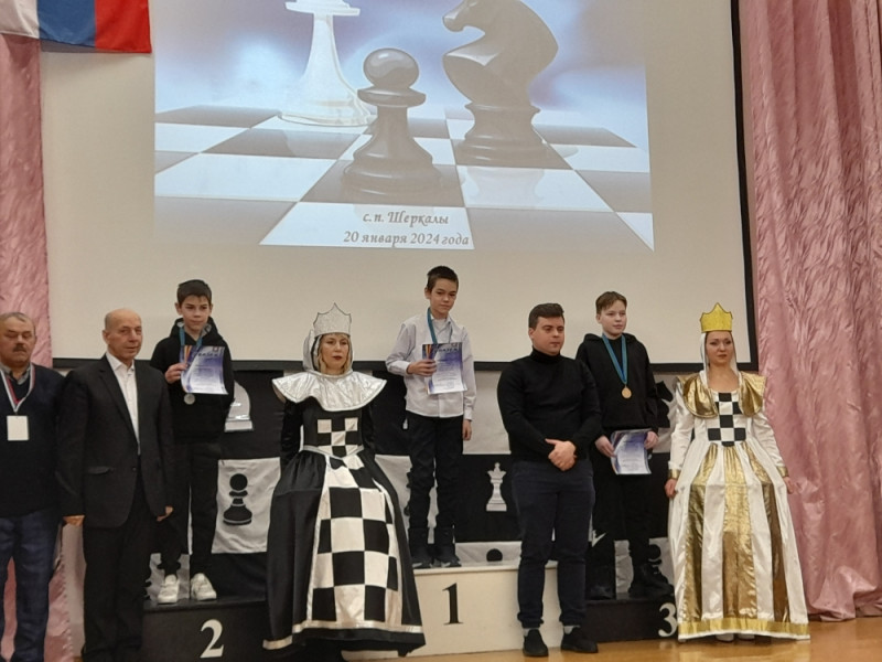 Районный турнир по шахматам.